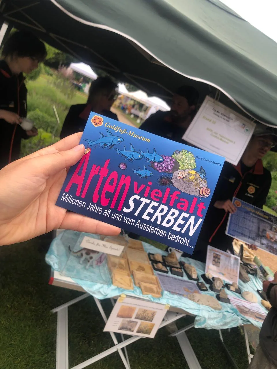 Bild 11: Dazu gab es auch eine kostenlose Postkarte zum Mitnehmen!