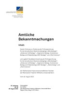 Amtliche Bekanntmachung 25052